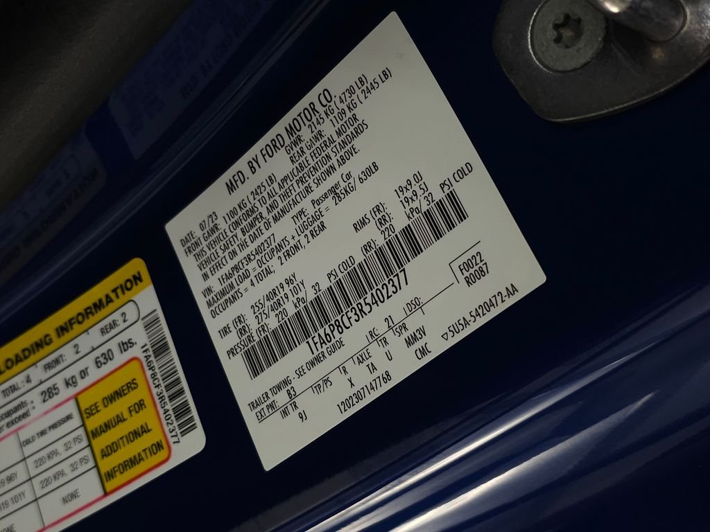 Used 2024 Blue Metallic Ford GT Premium image 35