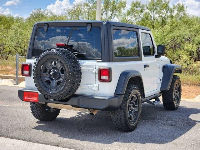 Used 2024 White Jeep Sport 4x4 image 7