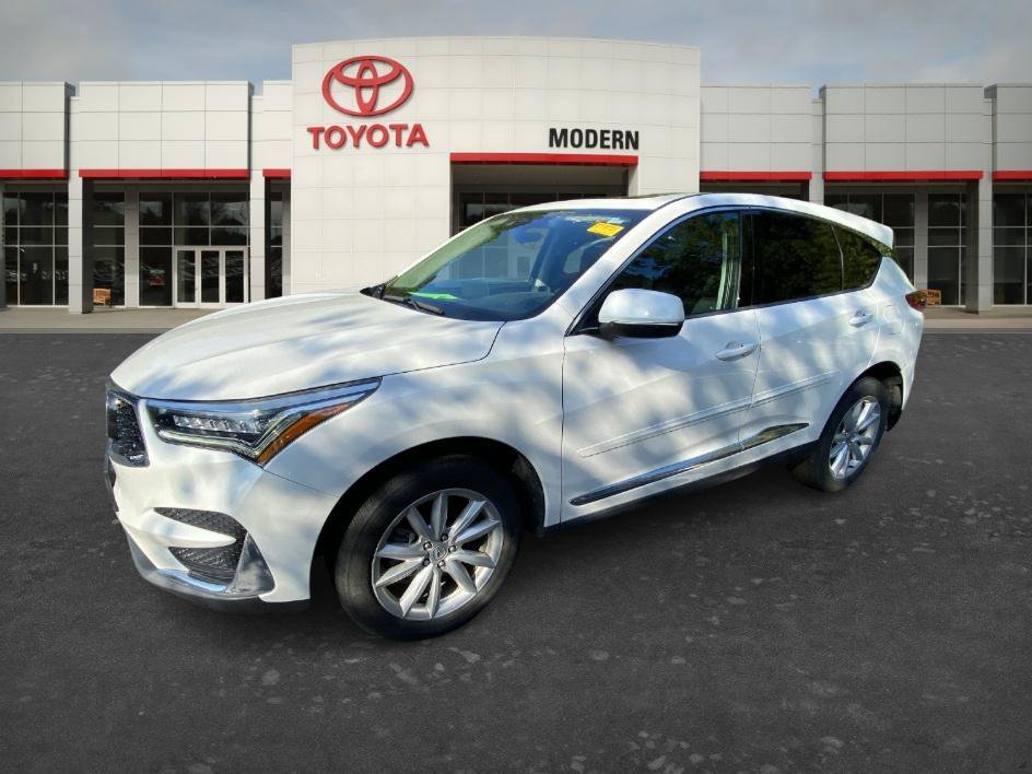 Used 2021 Platinum White Pearl Acura Base image 5