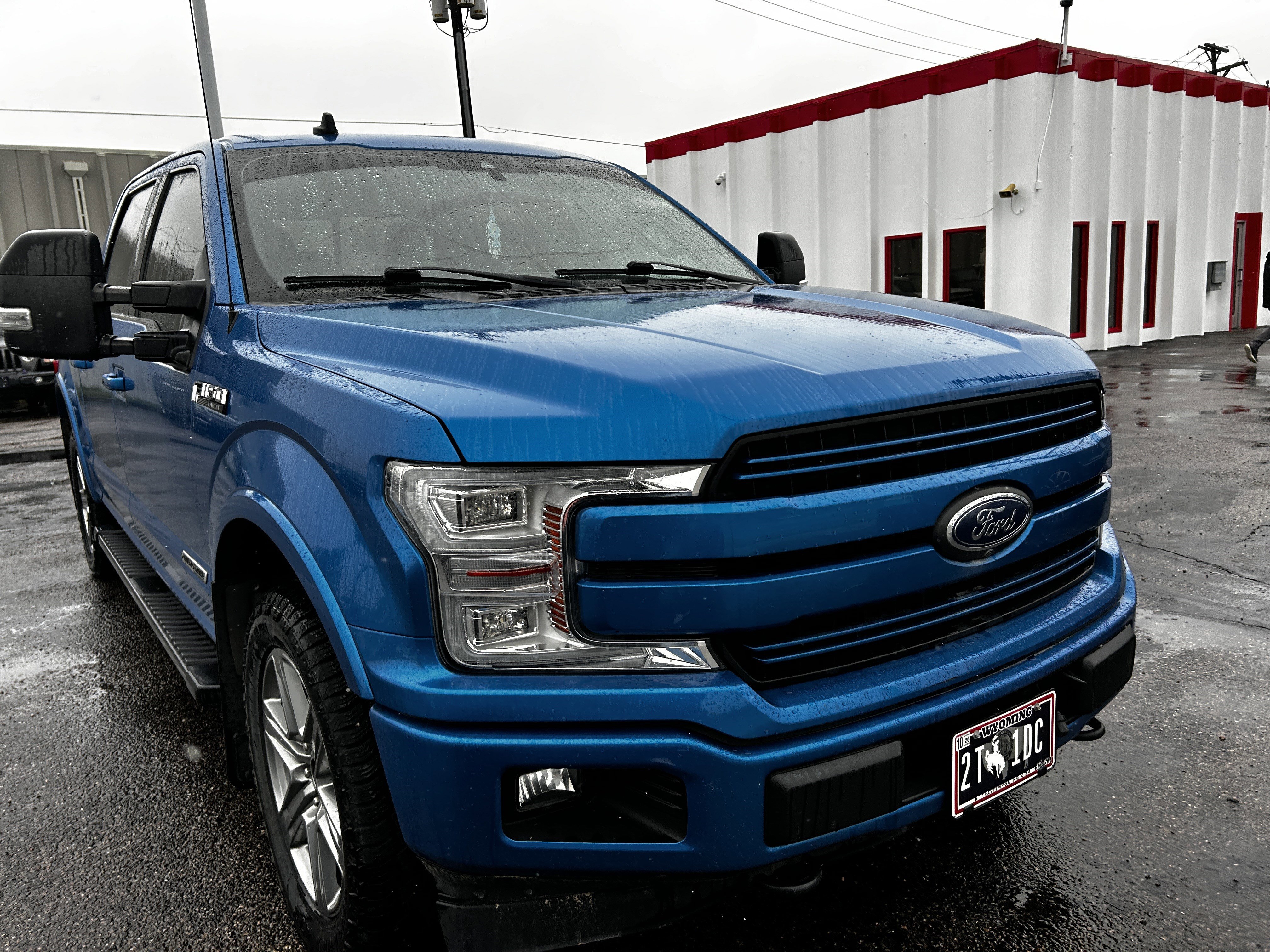 Certified Used 2019 Velocity Blue Metallic Ford LARIAT image 7