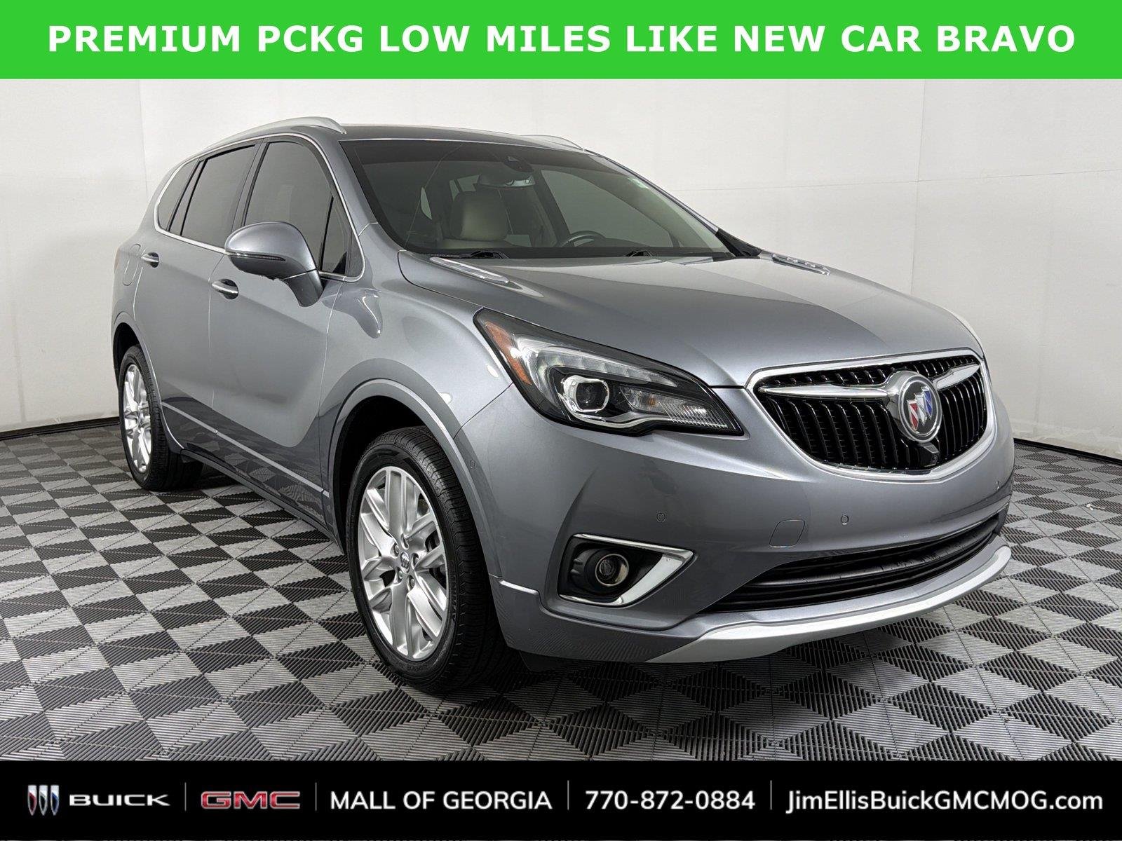 Certified Used 2020 SATIN STEEL METALLIC Buick Premium II image 1