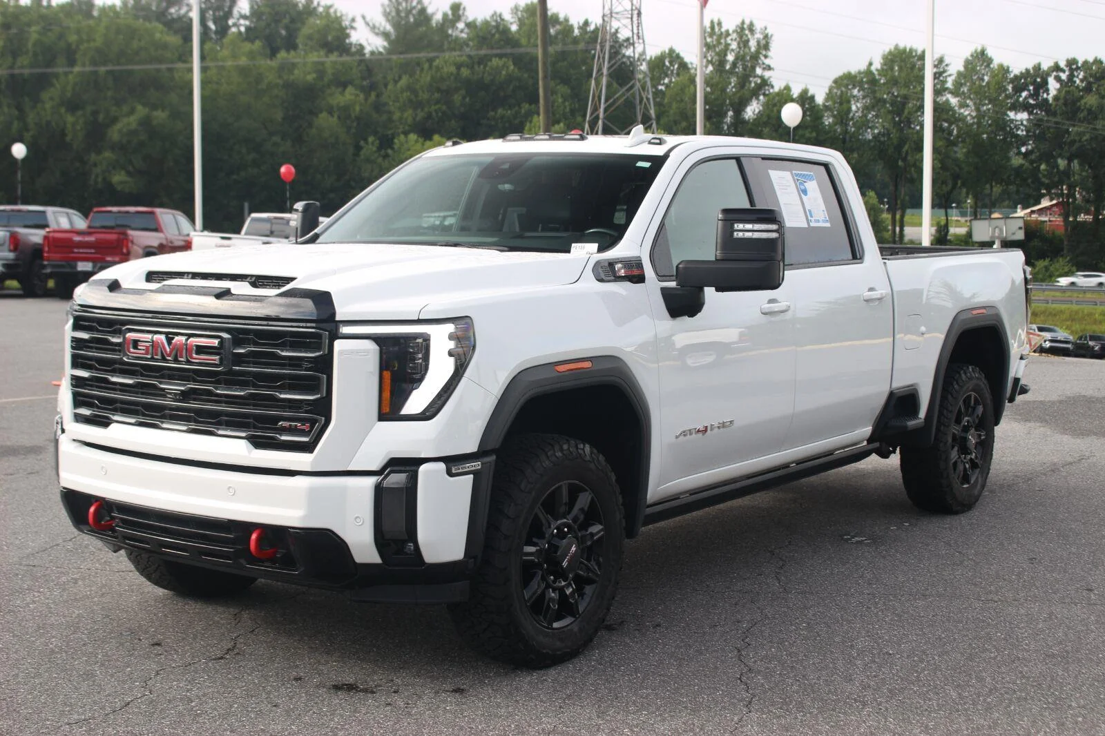 Used 2024 Summit White GMC AT4 image 3