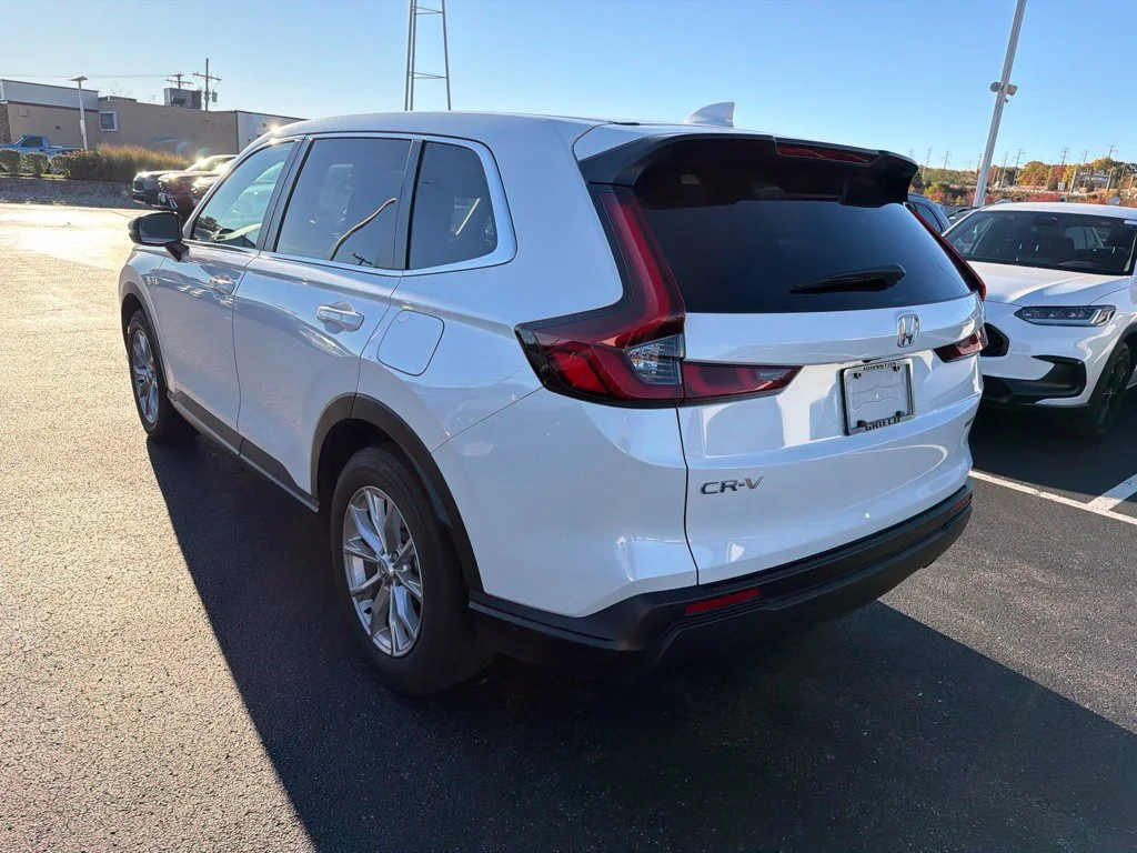 Used 2025 Platinum White Pearl Honda EX image 3
