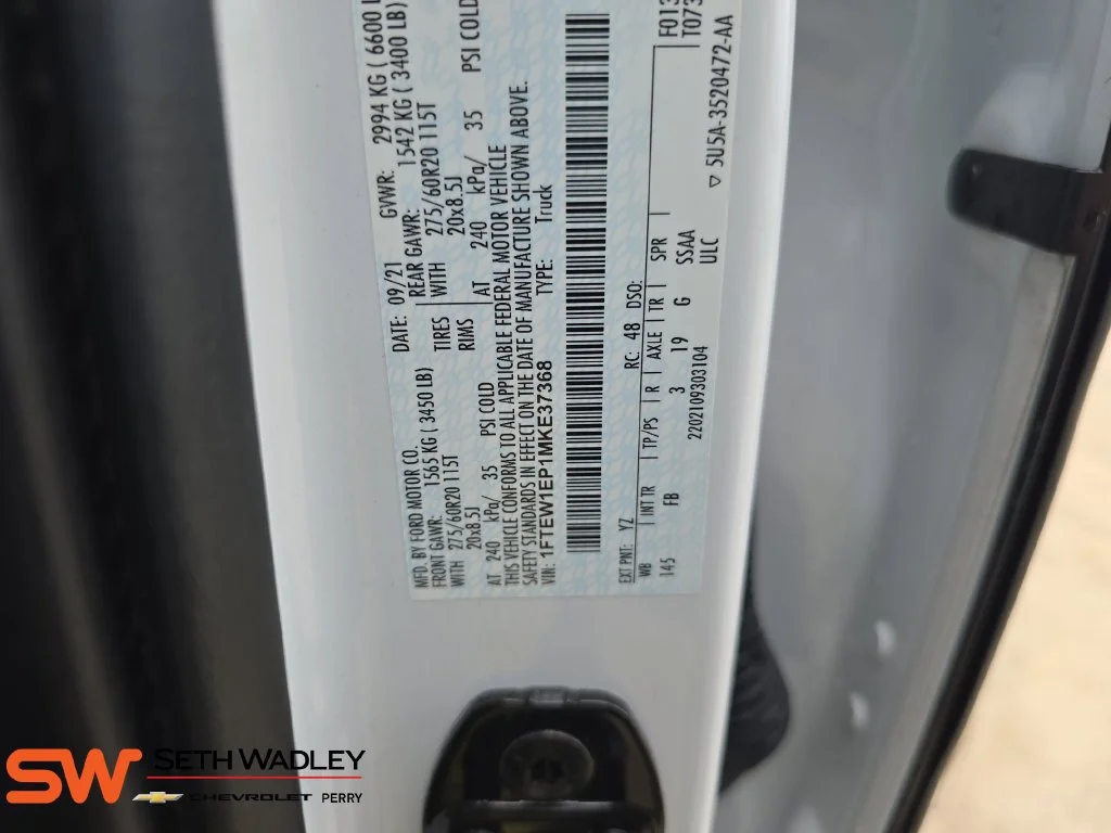 Used 2021 White Ford XLT image 36