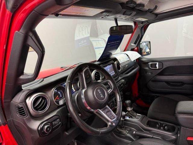 Certified Used 2020 Firecracker Red Clearcoat Jeep Unlimited Sahara image 17