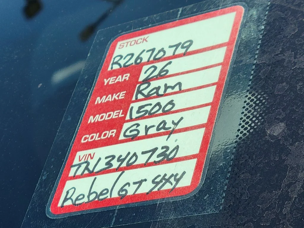 New 2026 Granite Crystal Metallic Clear-Coat Exterior Paint RAM Rebel image 28