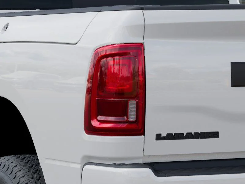 New 2026 Bright White Clear-Coat Exterior Paint RAM Laramie image 9