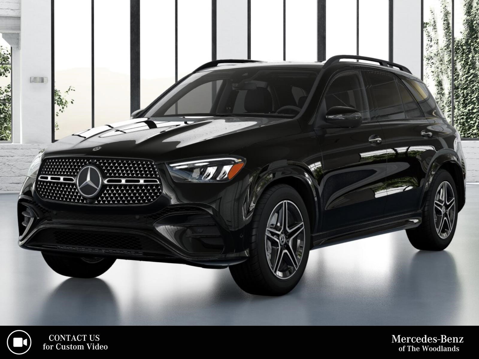 New 2026 Obsidian Black Metallic Mercedes-Benz GLE 350 image 1