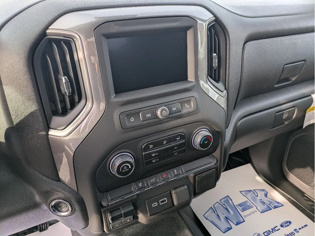 New 2025 BLACK Chevrolet Work Truck image 6