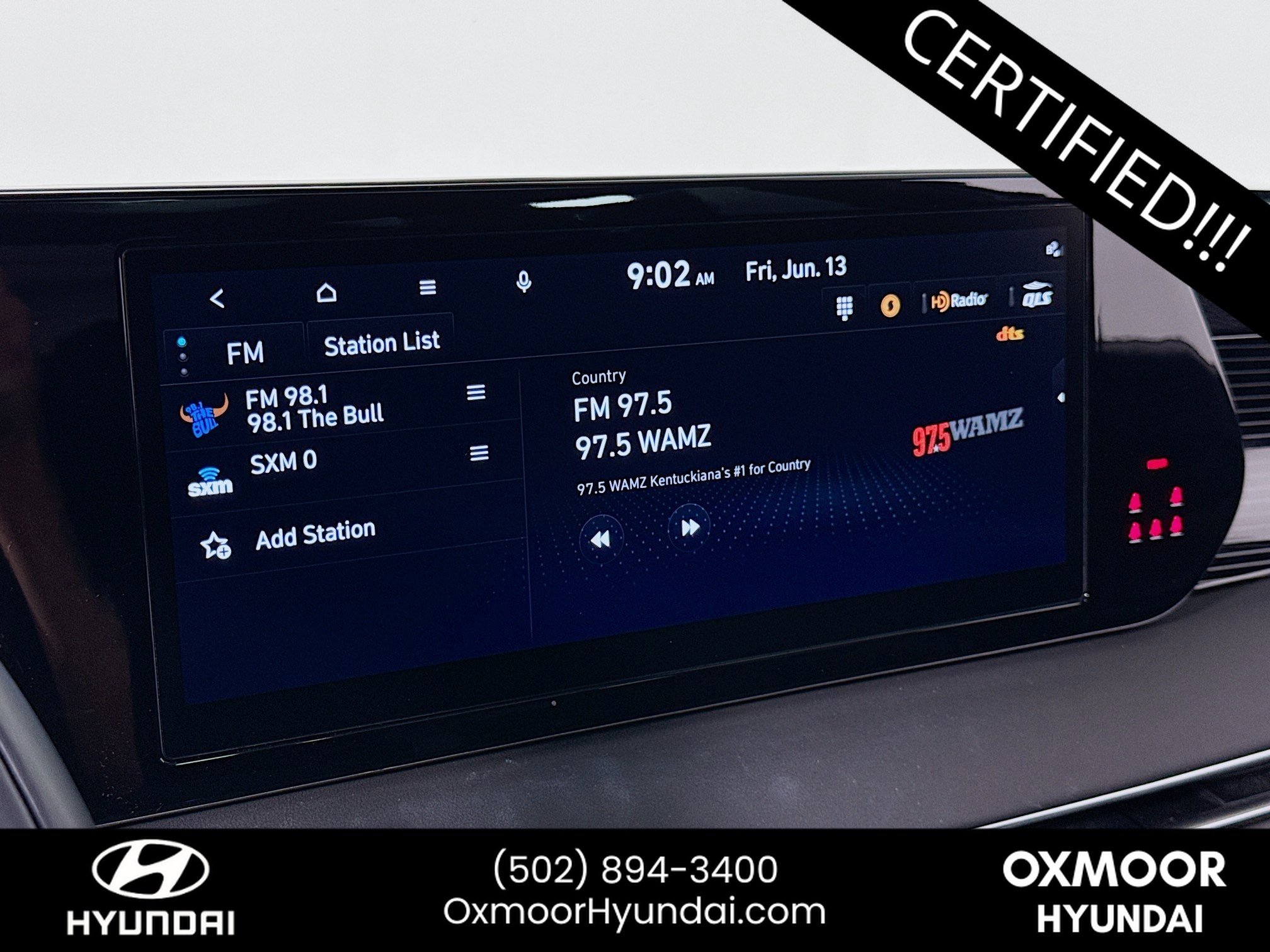 Used 2024 Abyss Black Pearl Hyundai Calligraphy Night Edition image 15
