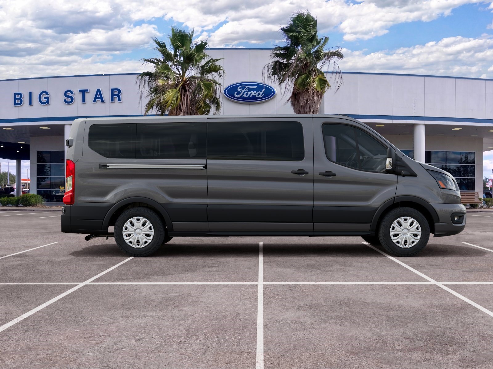 New 2027 Carbonized Gray Metallic Ford XLT image 5