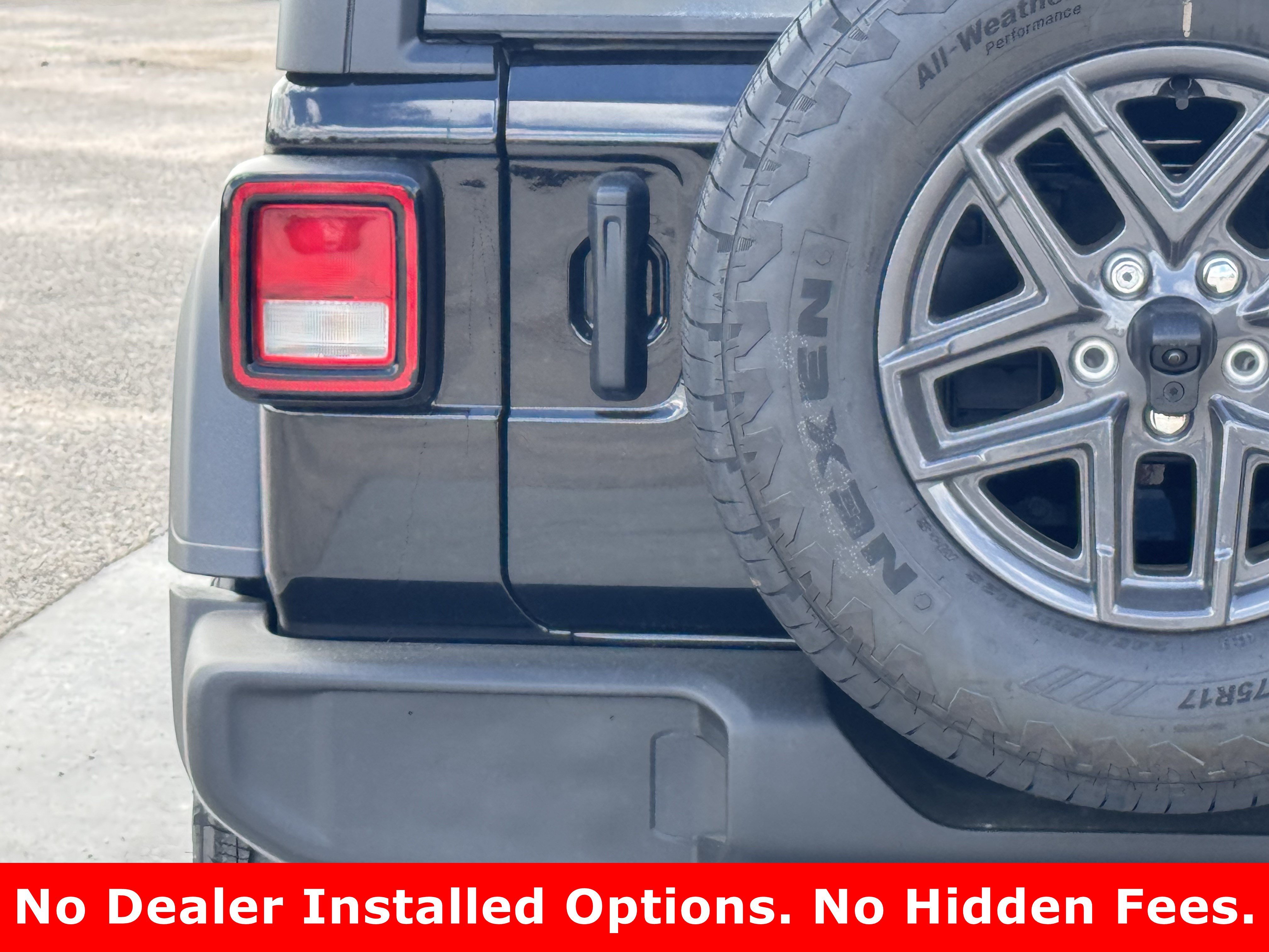 New 2026 Black Clear-Coat Exterior Paint Jeep Sport image 10