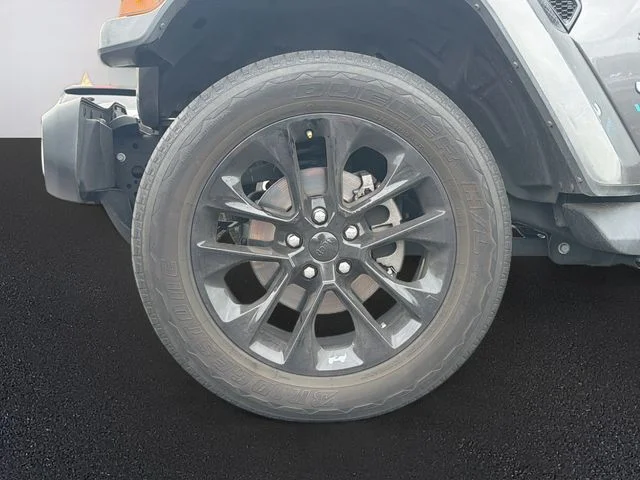 Certified Used 2021 Gray Jeep Unlimited Sahara 4xe image 10