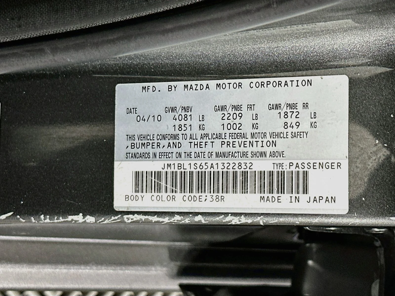 Used 2010 Graphite Mica Mazda s Grand Touring image 31