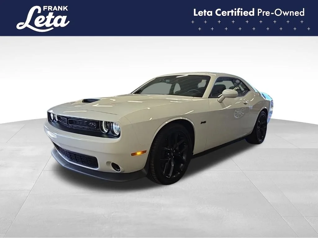 Certified Used 2023 White Dodge R/T image 1