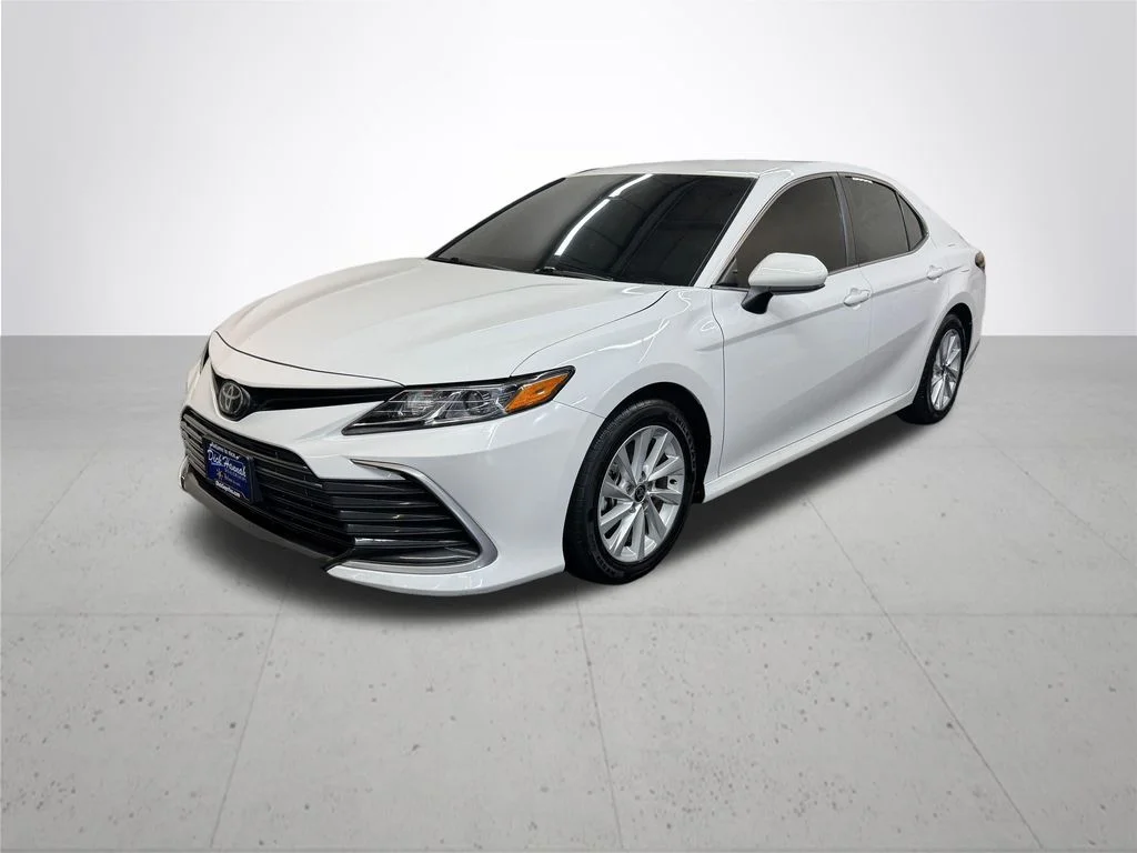 Used 2024 White Toyota LE image 2
