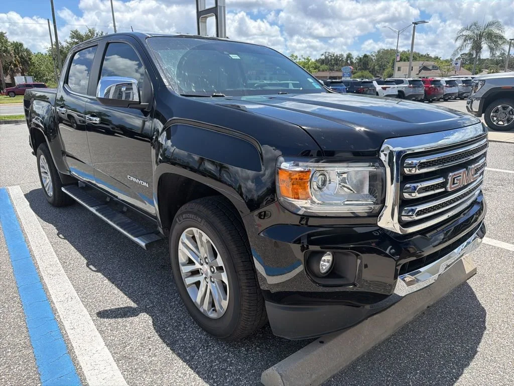 Used 2016 ONYX BLACK GMC 2WD SLT image 3