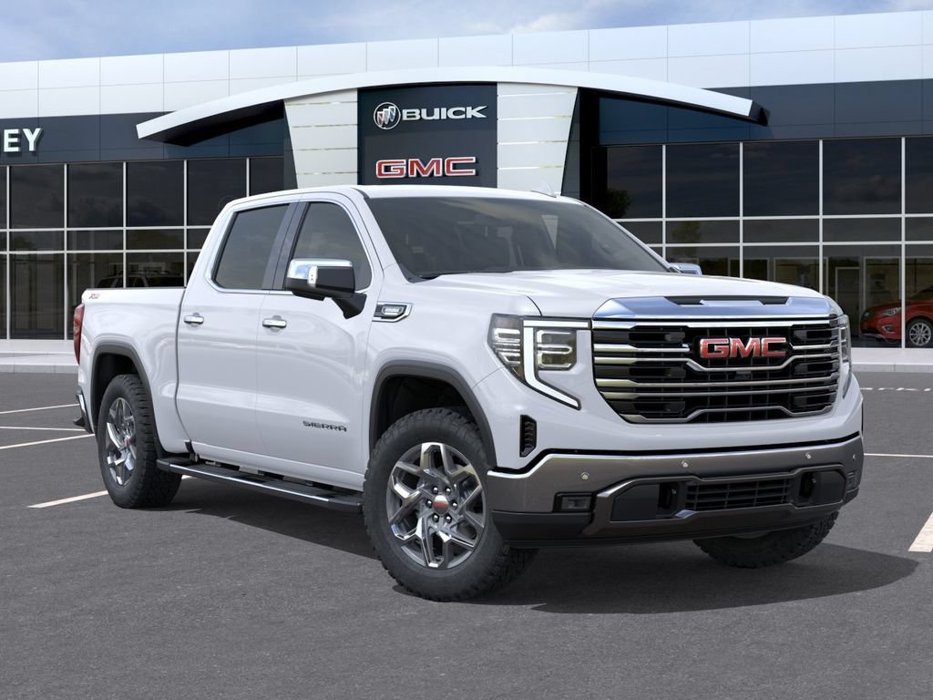 New 2026 Glacier White Tricoat GMC SLT image 7