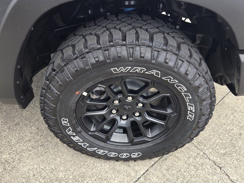 New 2026 Forged Blue Metallic Exterior Paint RAM REBEL 4X4 CREW CAB 5