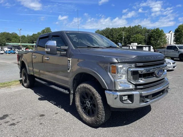 Certified Used 2021 Gray Metallic Ford XLT image 1