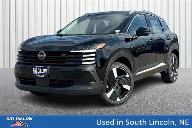 Super Black 2025 Nissan Kicks SUV / Crossover All-Wheel Drive Continuously Variable Transmission