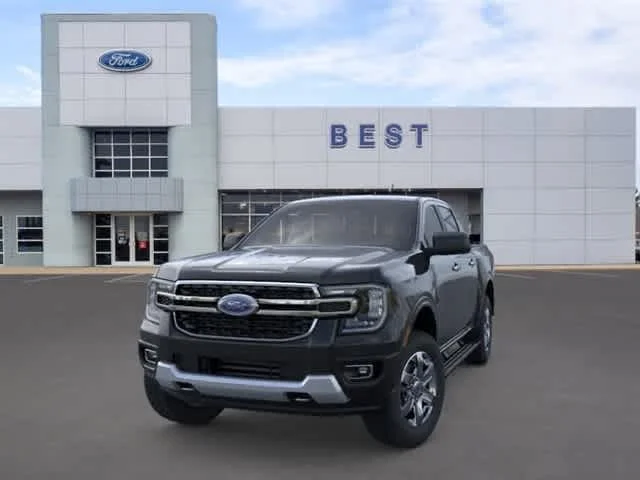 New 2025 Shadow Black Ford XLT image 3