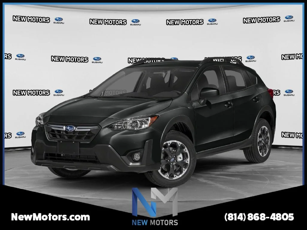 Used 2021 Crystal Black Silica Subaru Premium image 1