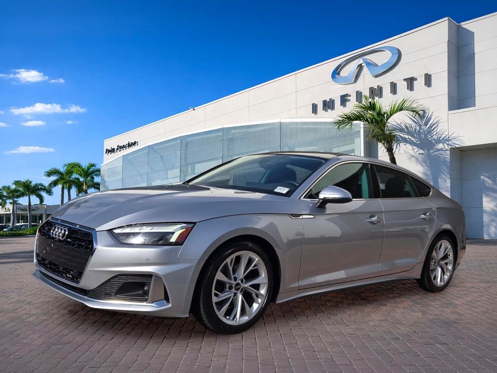 Used 2023 Silver Audi Premium Plus image 3