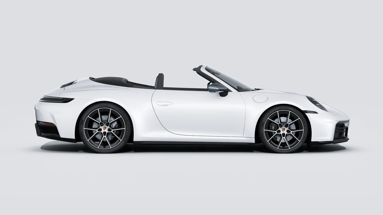 New 2026 ICE GREY MET Porsche Carrera T Cabriolet image 6
