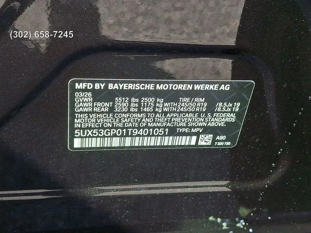 New 2026 Dark Graphite Metallic BMW 30 xDrive image 21