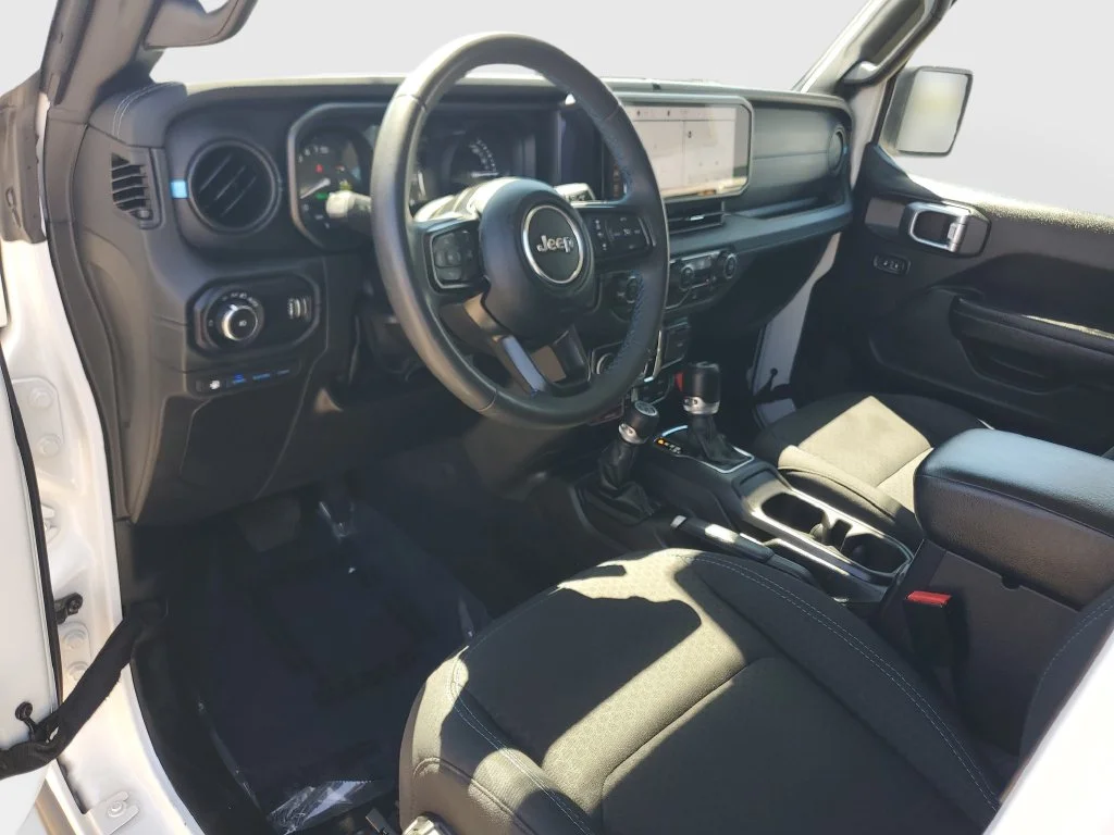 Certified Used 2024 White Jeep Rubicon 4xe image 12