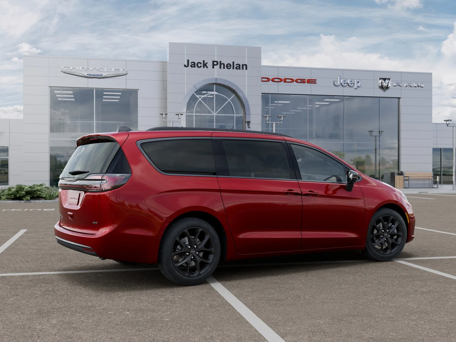 New 2026 Red Hot Pearl-Coat Exterior Paint Chrysler Select image 35