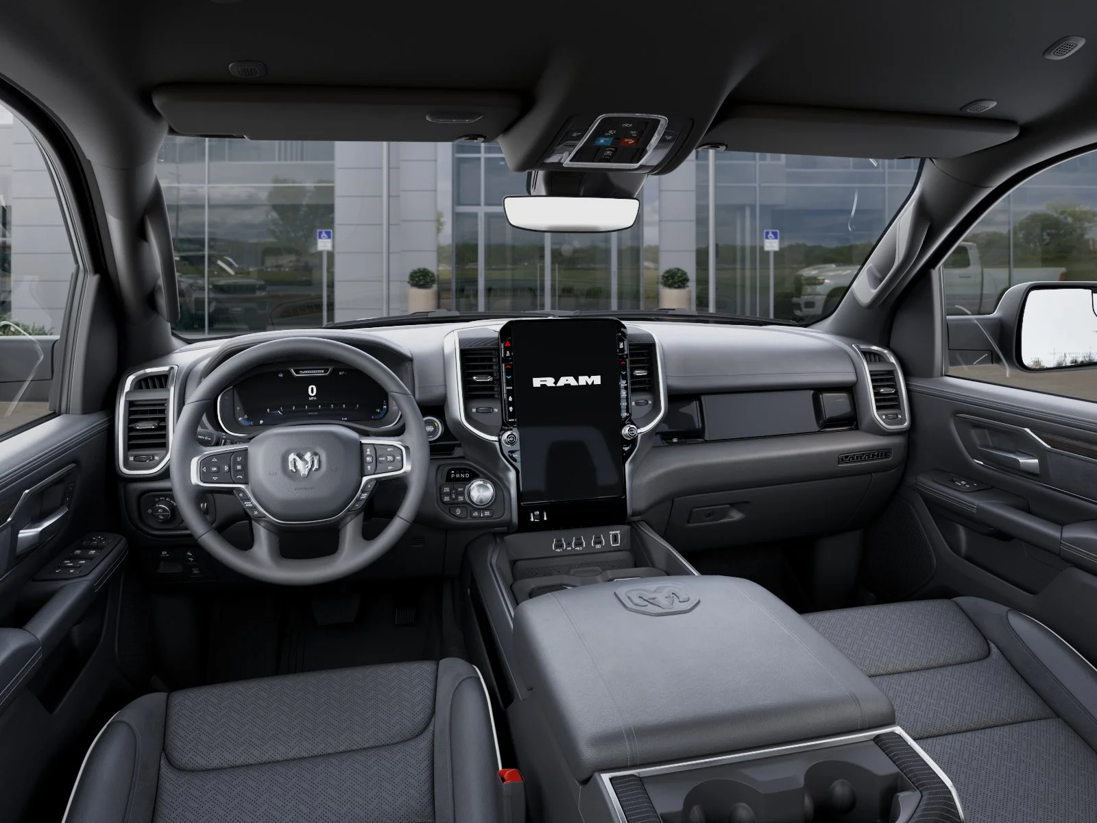 New 2026 Serrano-Green Metallic Exterior Paint RAM Laramie image 40