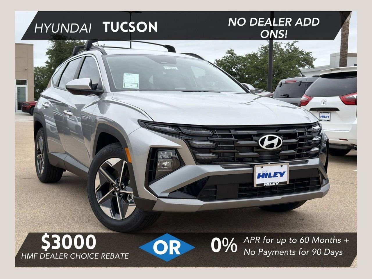 New 2026 Shimmering Silver Hyundai SEL FWD image 1
