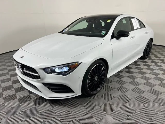 Certified Used 2023 Digital White Metallic Mercedes-Benz CLA 250 image 3
