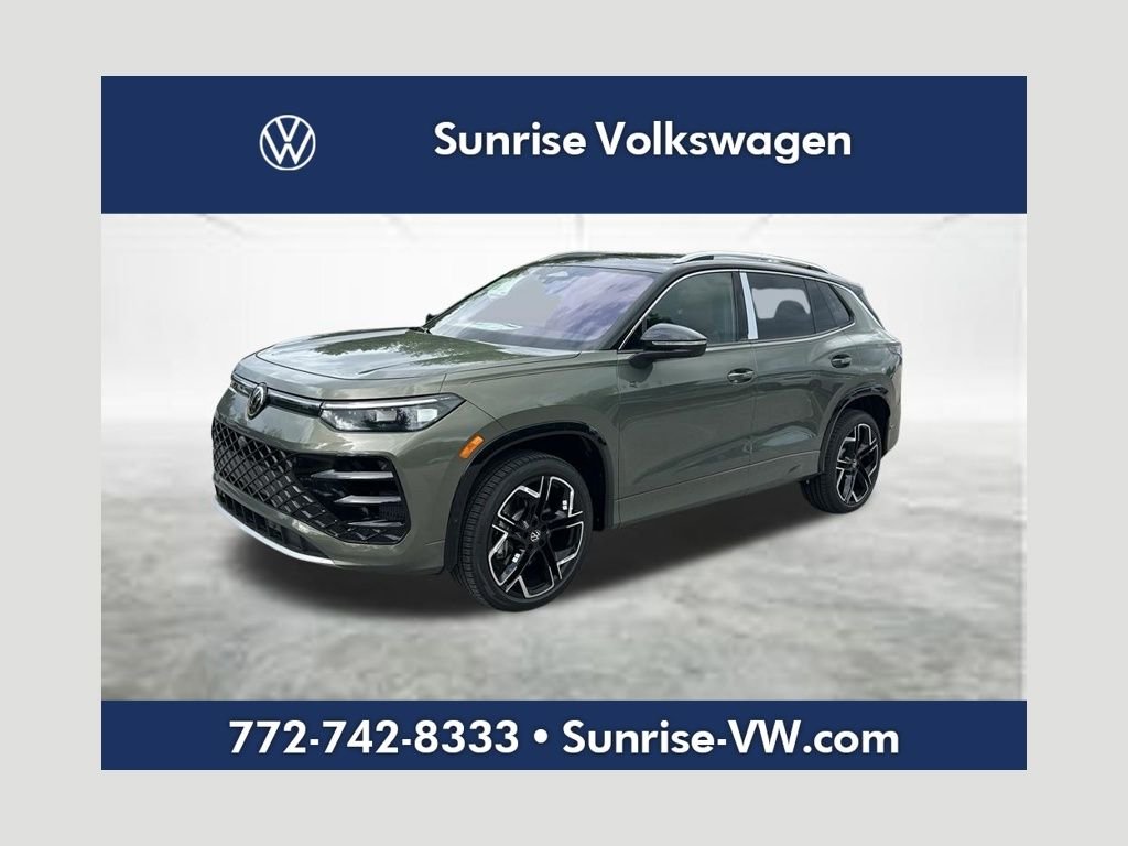 New 2026 Green Volkswagen 2.0T SEL R-Line Turbo image 1