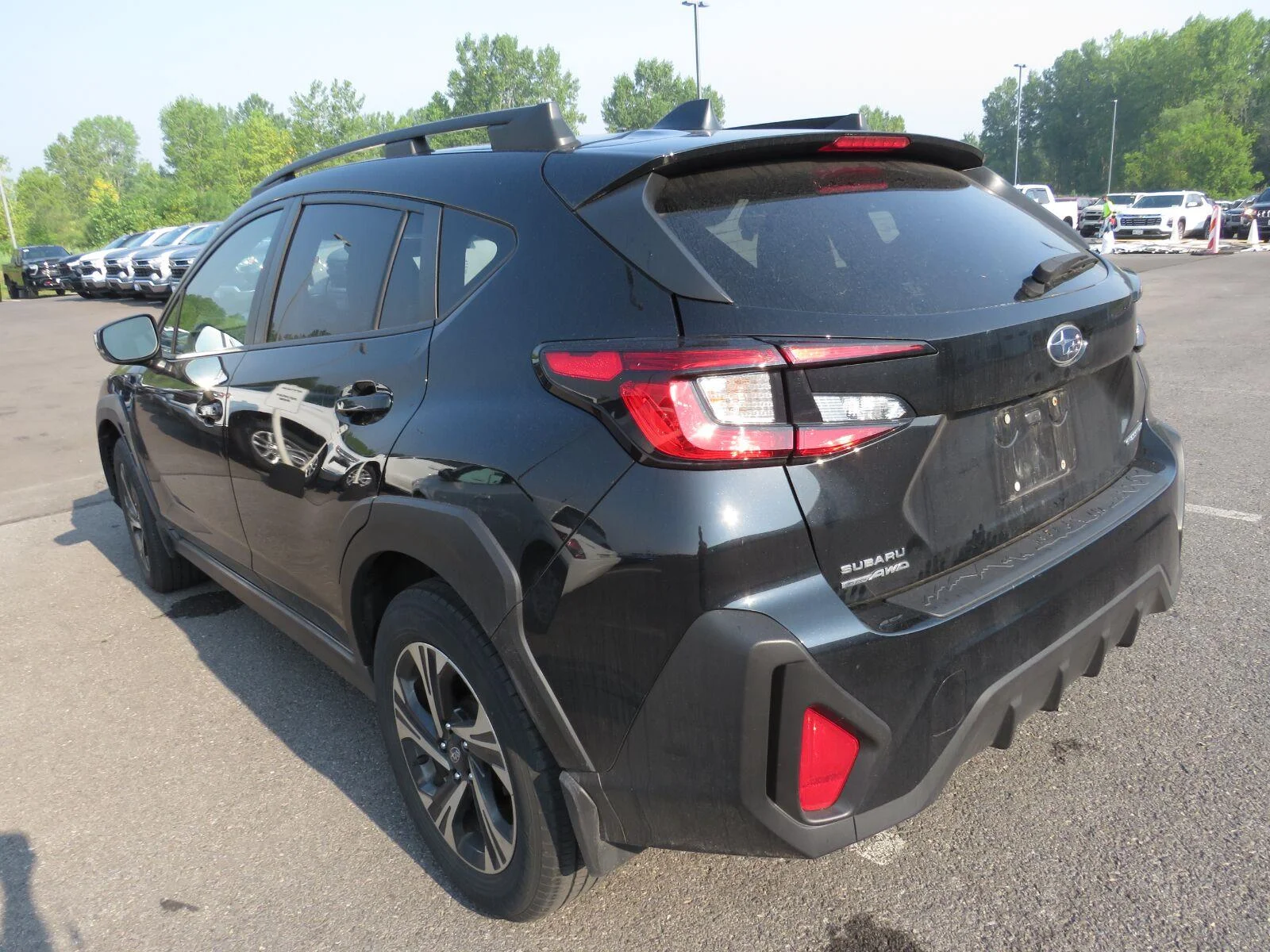 Used 2024 Crystal Black Silica Subaru Premium image 10