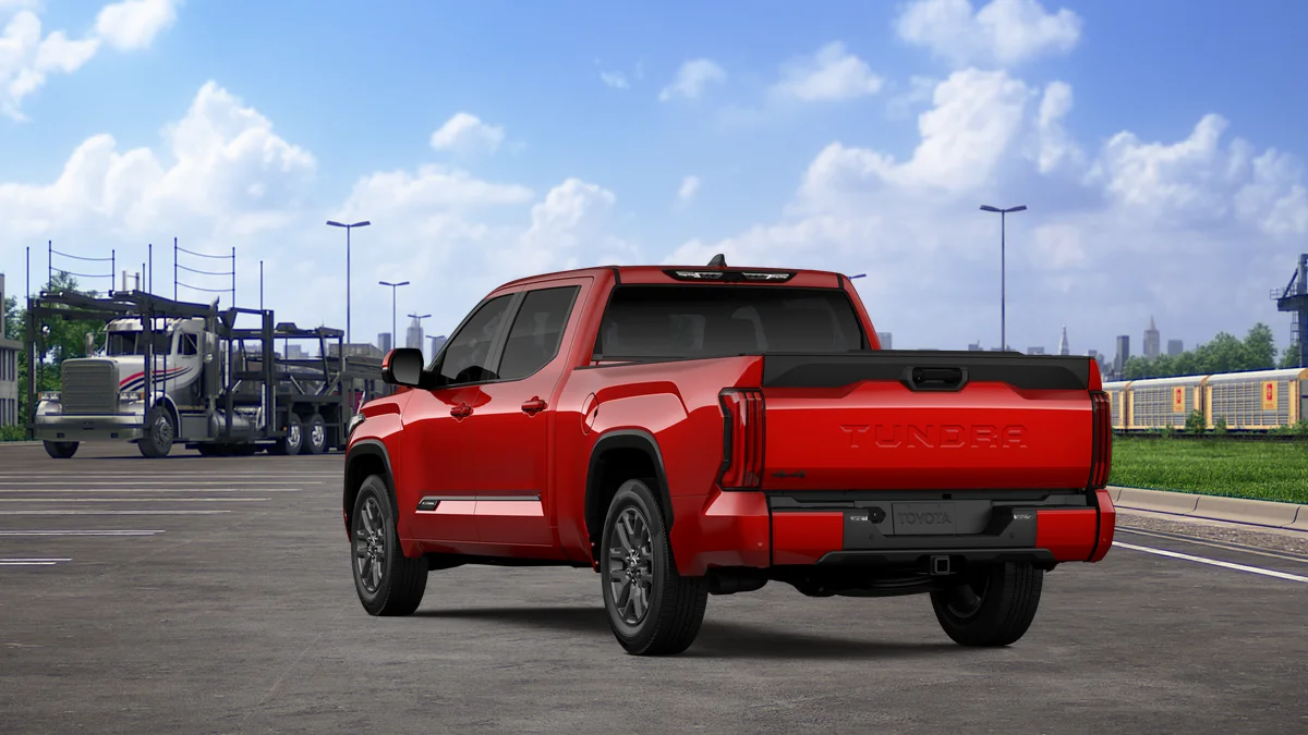 New 2026 Supersonic Red Toyota Platinum image 7
