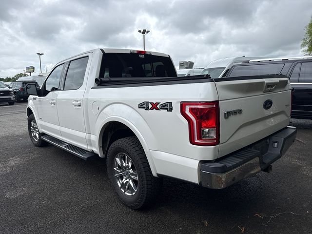 Used 2016 White Platinum Clearcoat Metallic Ford Lariat image 4