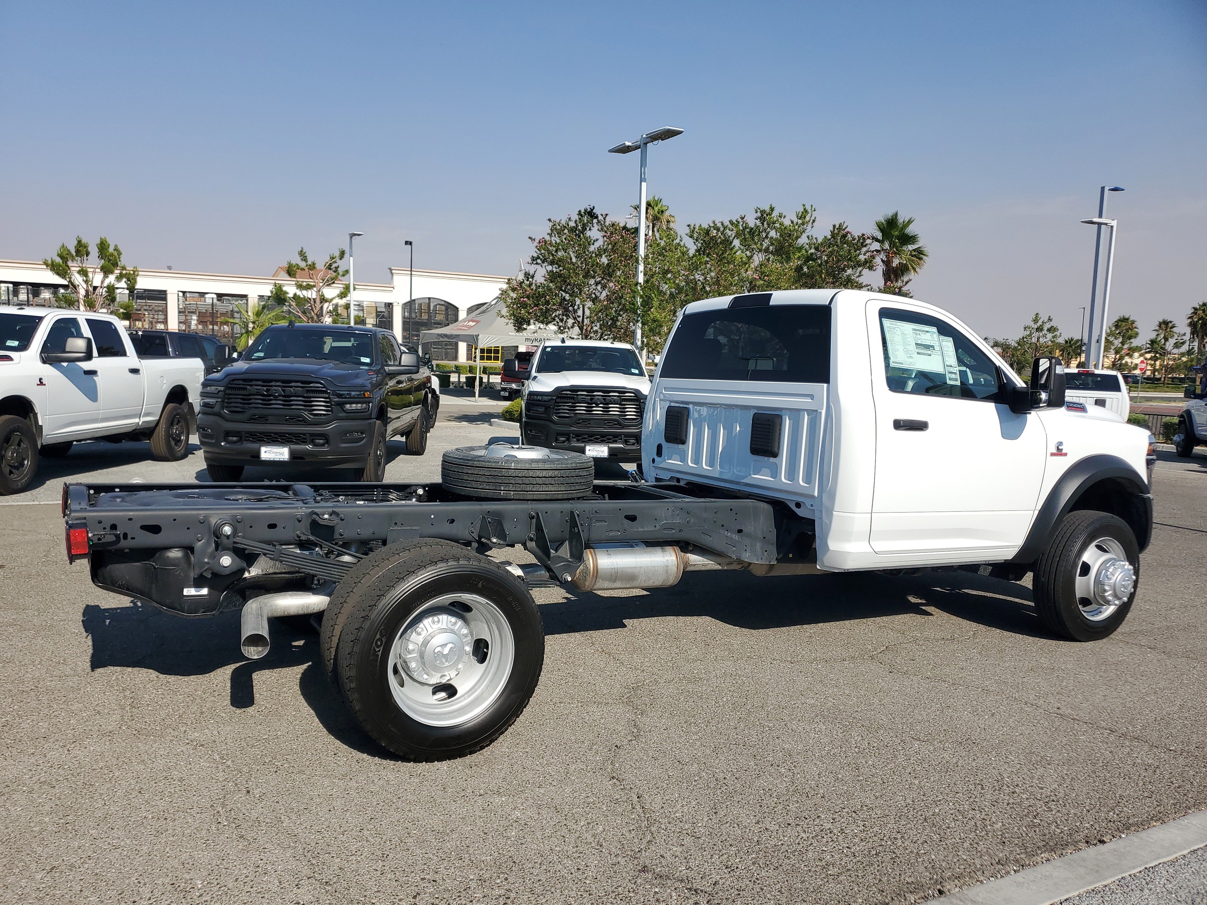 New 2025 Bright White Clearcoat RAM Tradesman image 3