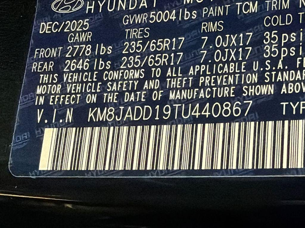 New 2026 Gray Hyundai Blue image 30