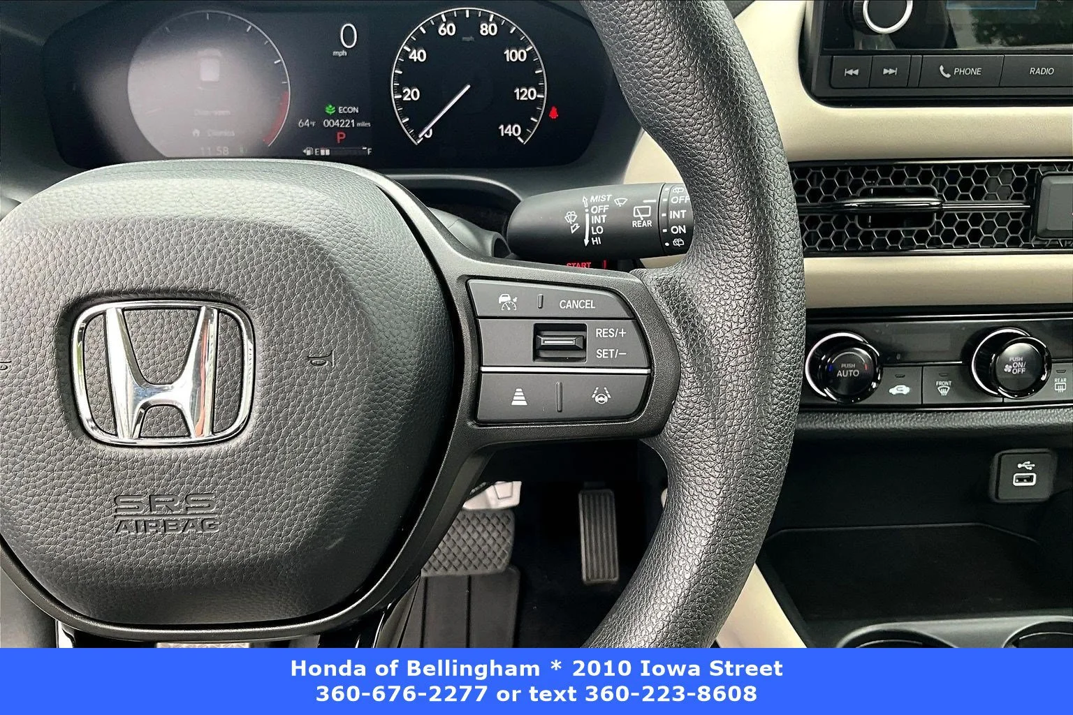 Certified Used 2025 Lunar Silver Metallic Honda AWD LX image 44