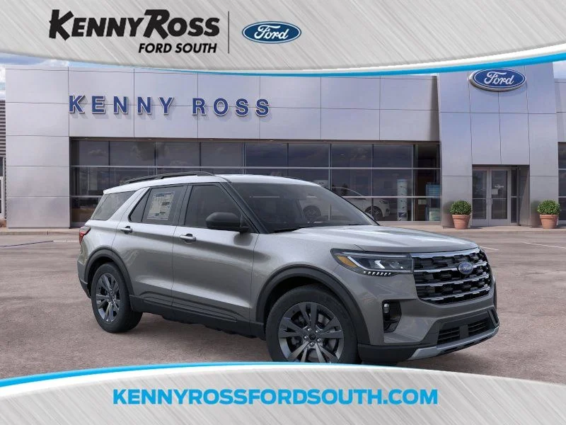 New 2026 Carbonized Gray Metallic Ford Active image 1