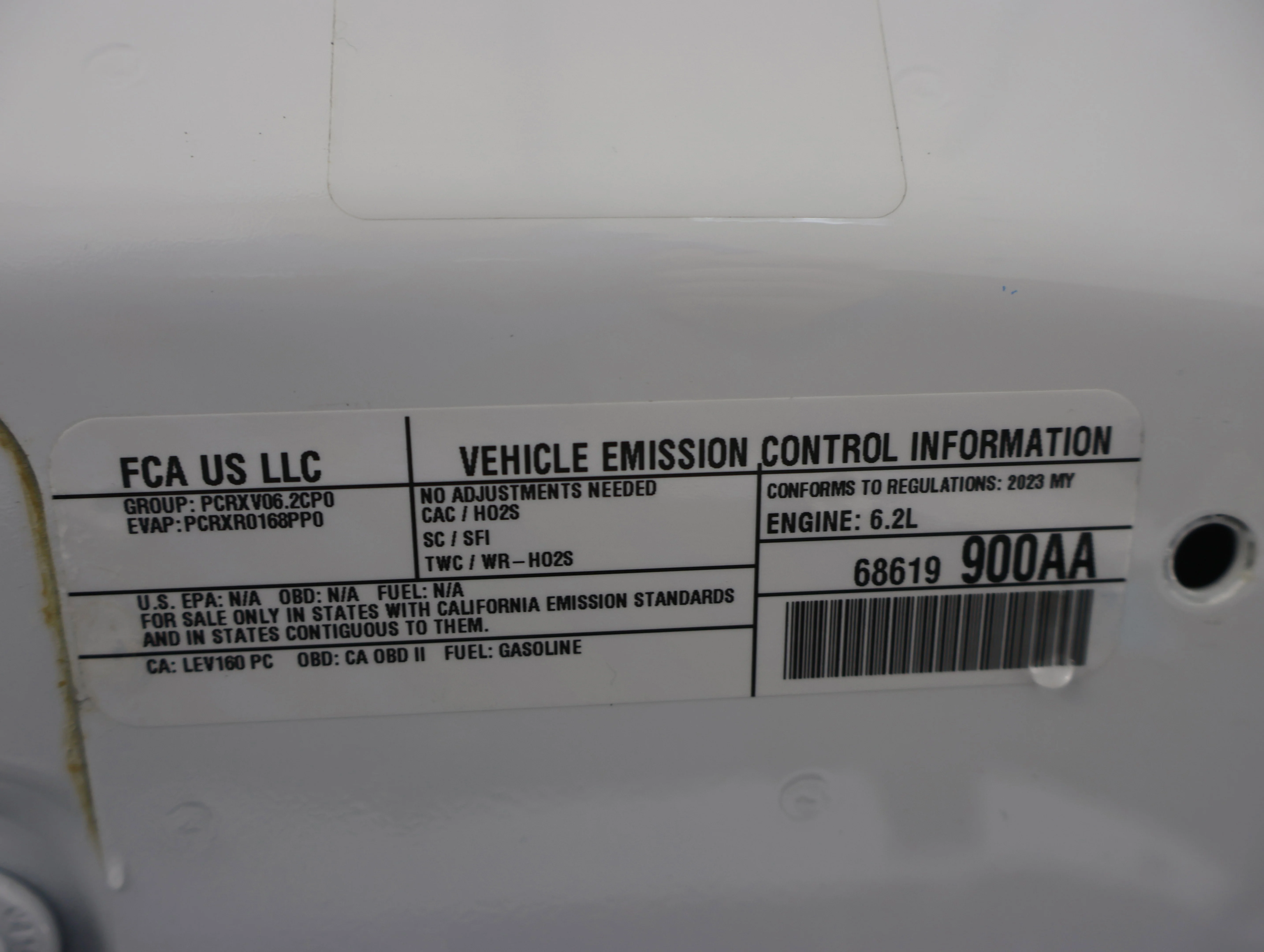 Used 2023 White Knuckle Clearcoat Dodge SRT Hellcat Jailbreak image 19