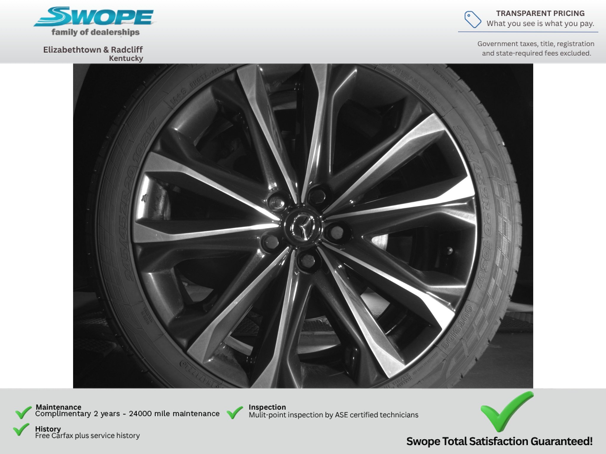 Used 2024 Wind Chill Pearl Mazda 2.5 Turbo Premium Plus Package image 23