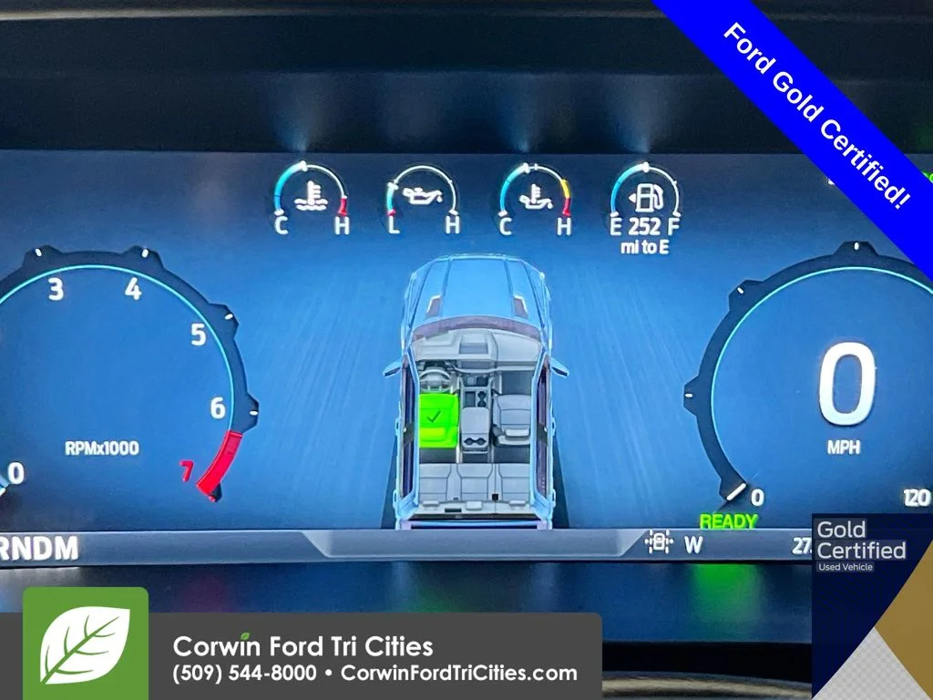 Certified Used 2024 Gray Metallic Ford Platinum image 2
