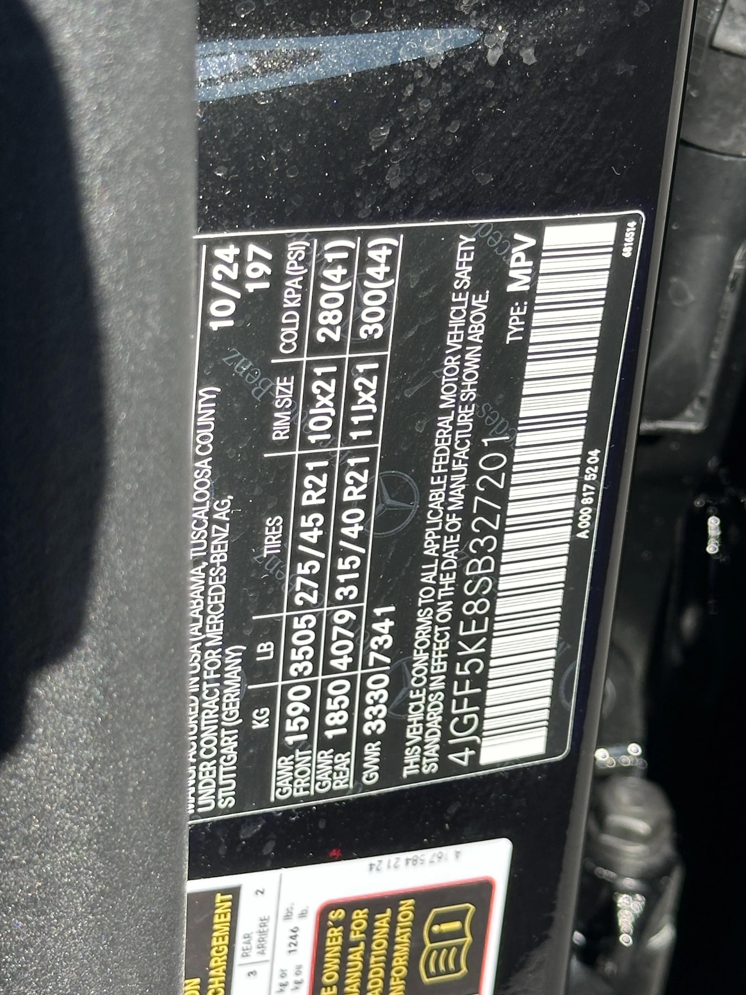 Certified Used 2025 Black Mercedes-Benz GLS 450 image 37