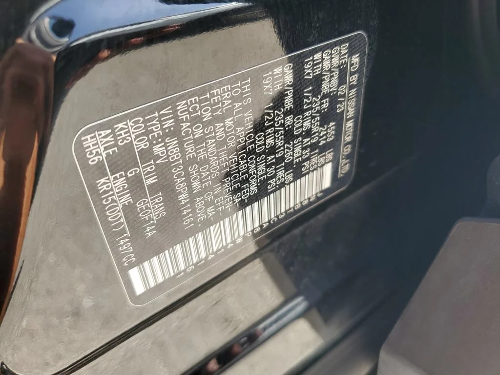 Used 2023 Black Nissan SL FWD image 28