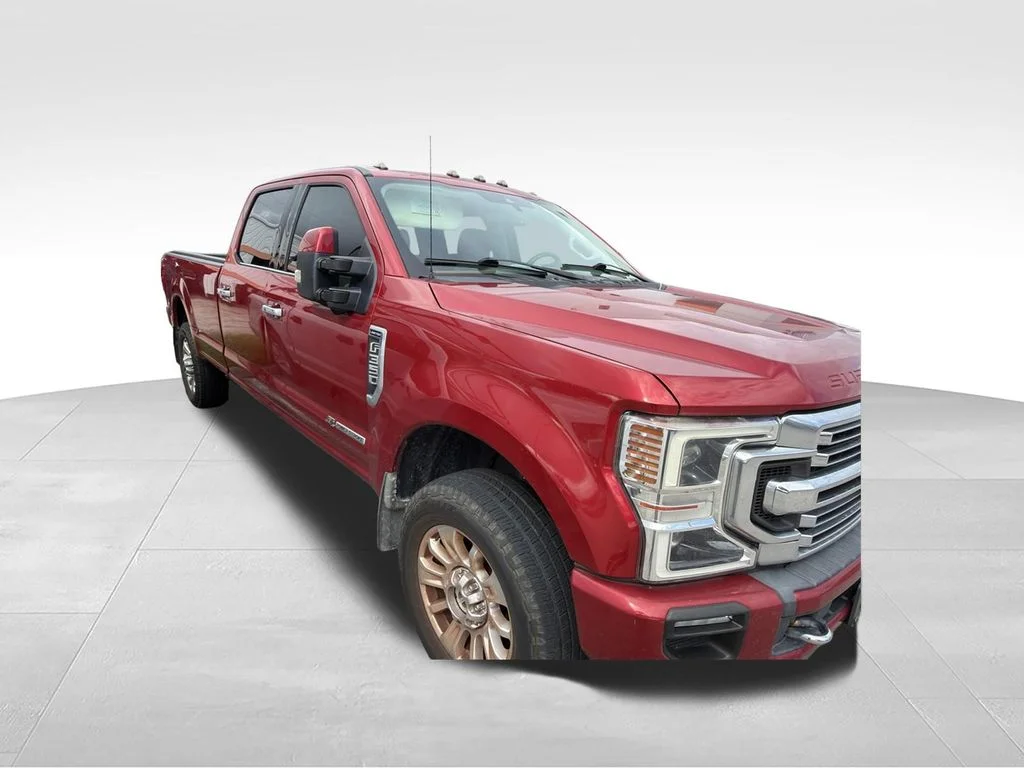 Used 2020 Red Ford Limited image 3
