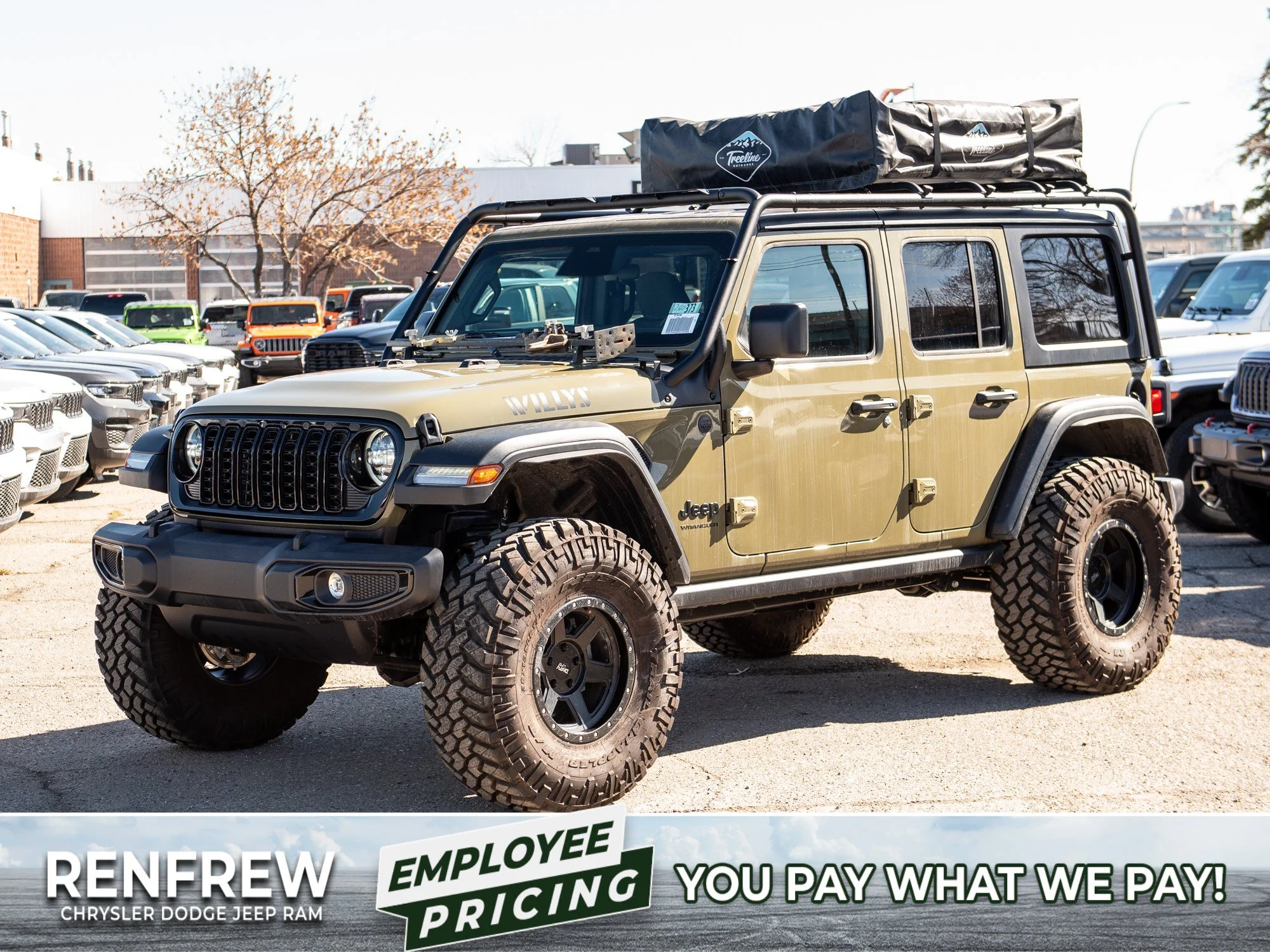New 2026 41 Jeep Willys*, 3.5 Inch Lift, 38 Inch Tires, Hi-Lift Jack image 1